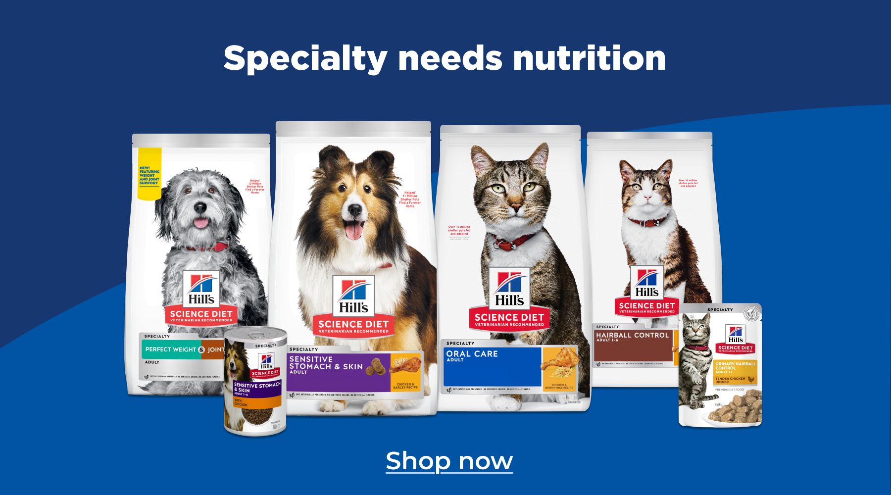 Specialty needs nutrition